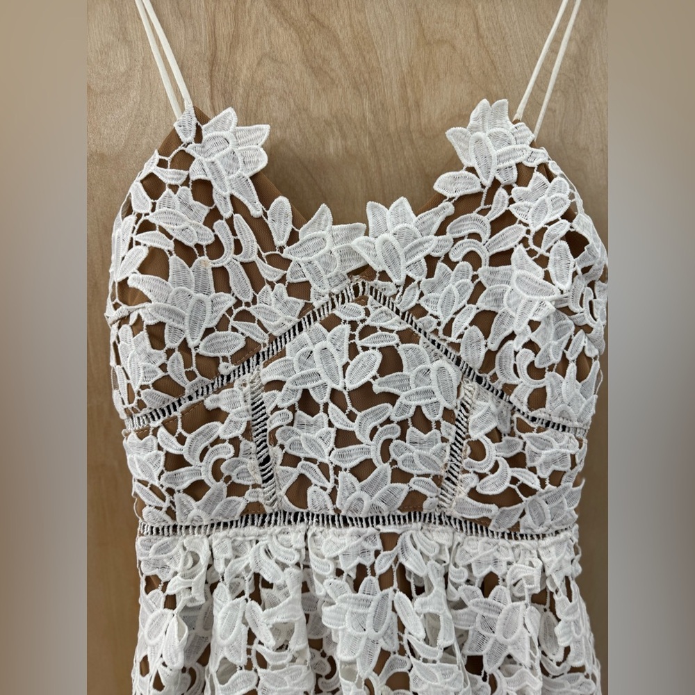 Stunning Roselani Lace Overlay Cocktail Dress. - Picture 7 of 14